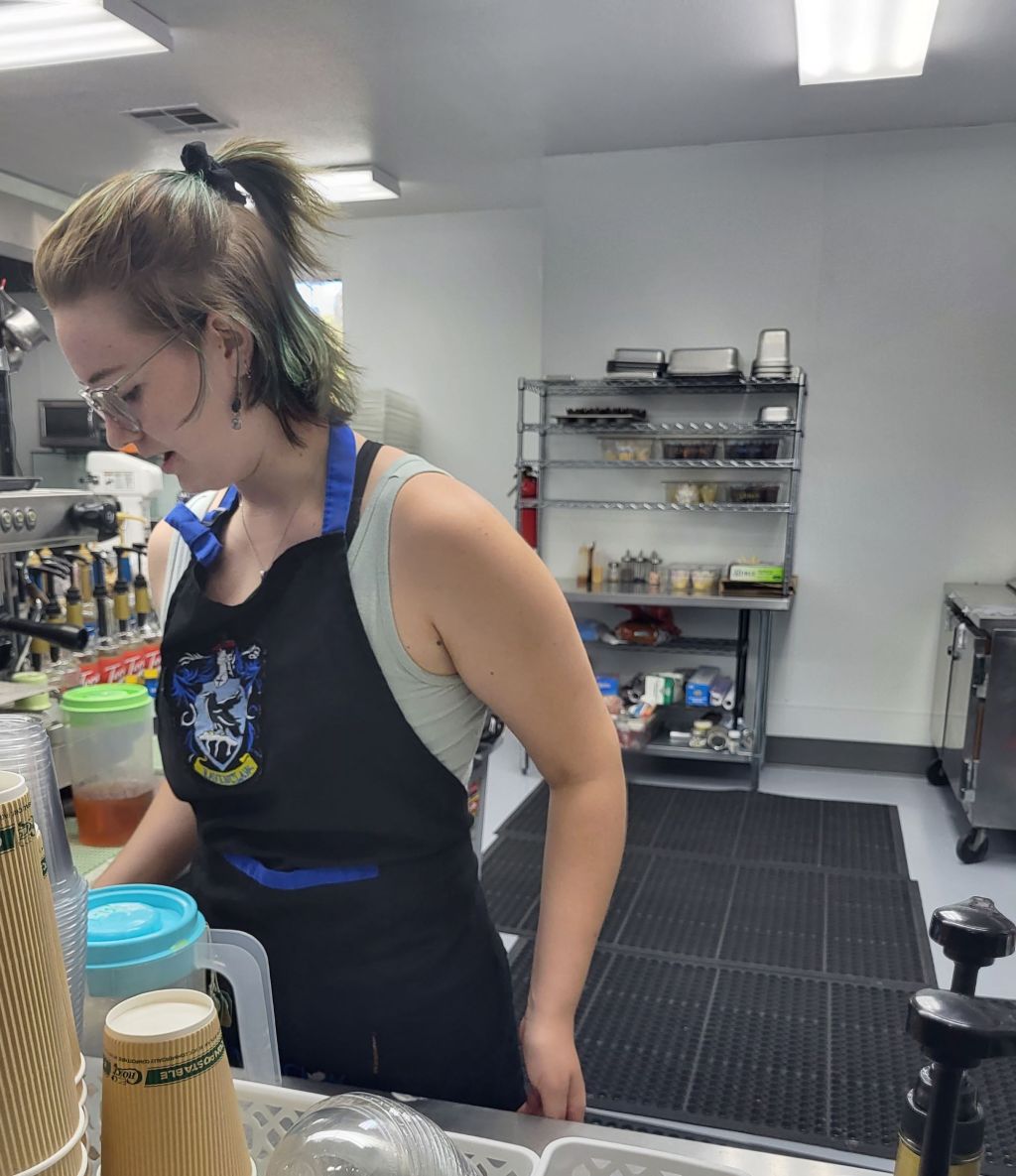 A book club meeting, complete with self-styled&nbsp;witches